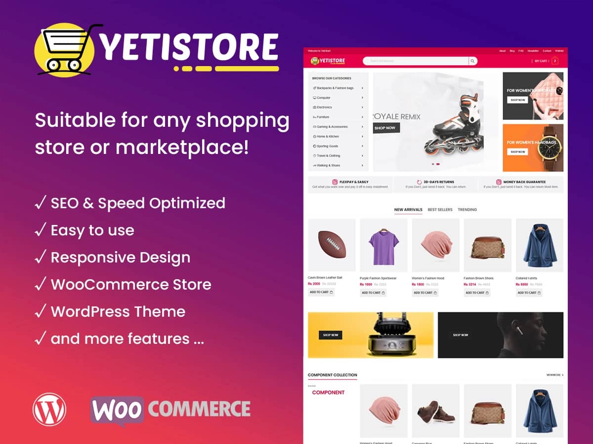 Online Shopping eCommerce Theme